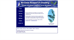 Desktop Screenshot of bio-limno.com